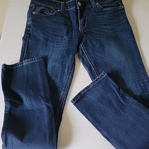 Seven7 Dark Blue Straight Leg Jeans